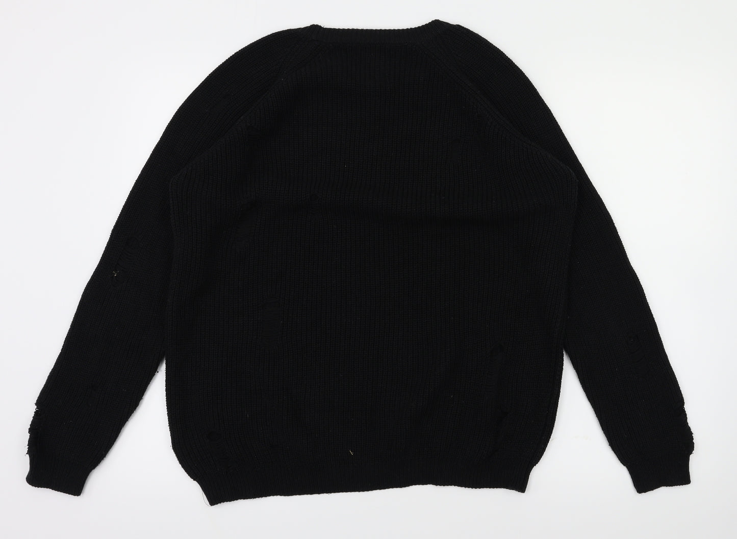 Primark Womens Black   Pullover Jumper Size S