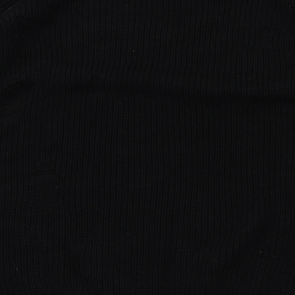 Primark Womens Black   Pullover Jumper Size S