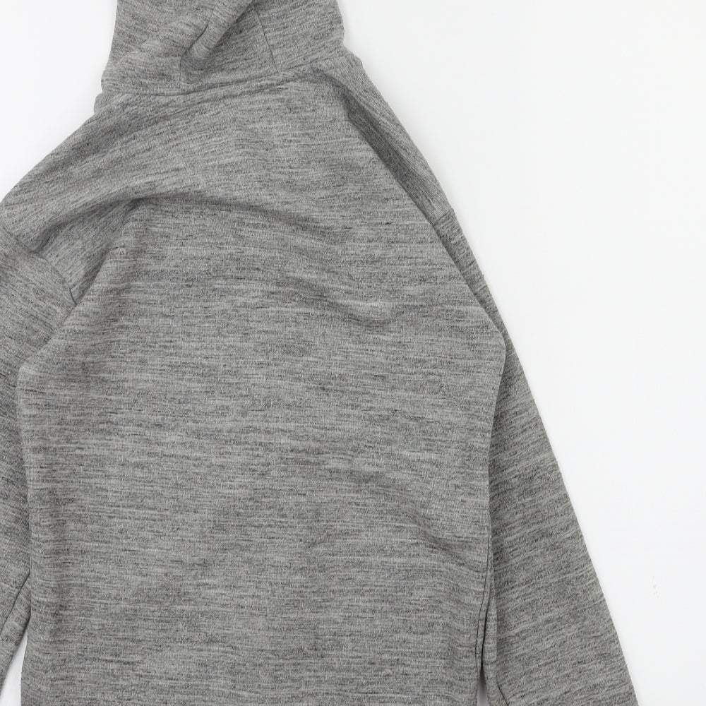 Nutmeg Boys Grey   Full Zip Hoodie Size 9-10 Years