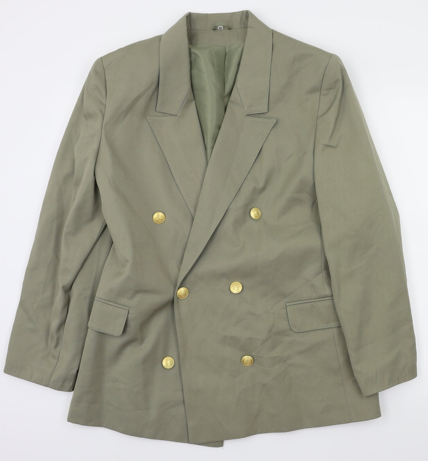 House of Fraser Womens Beige   Jacket Blazer Size 14
