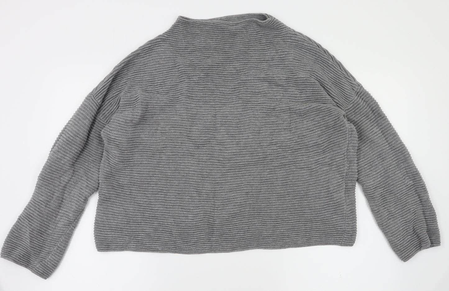 H&M Womens Grey   Pullover Jumper Size M