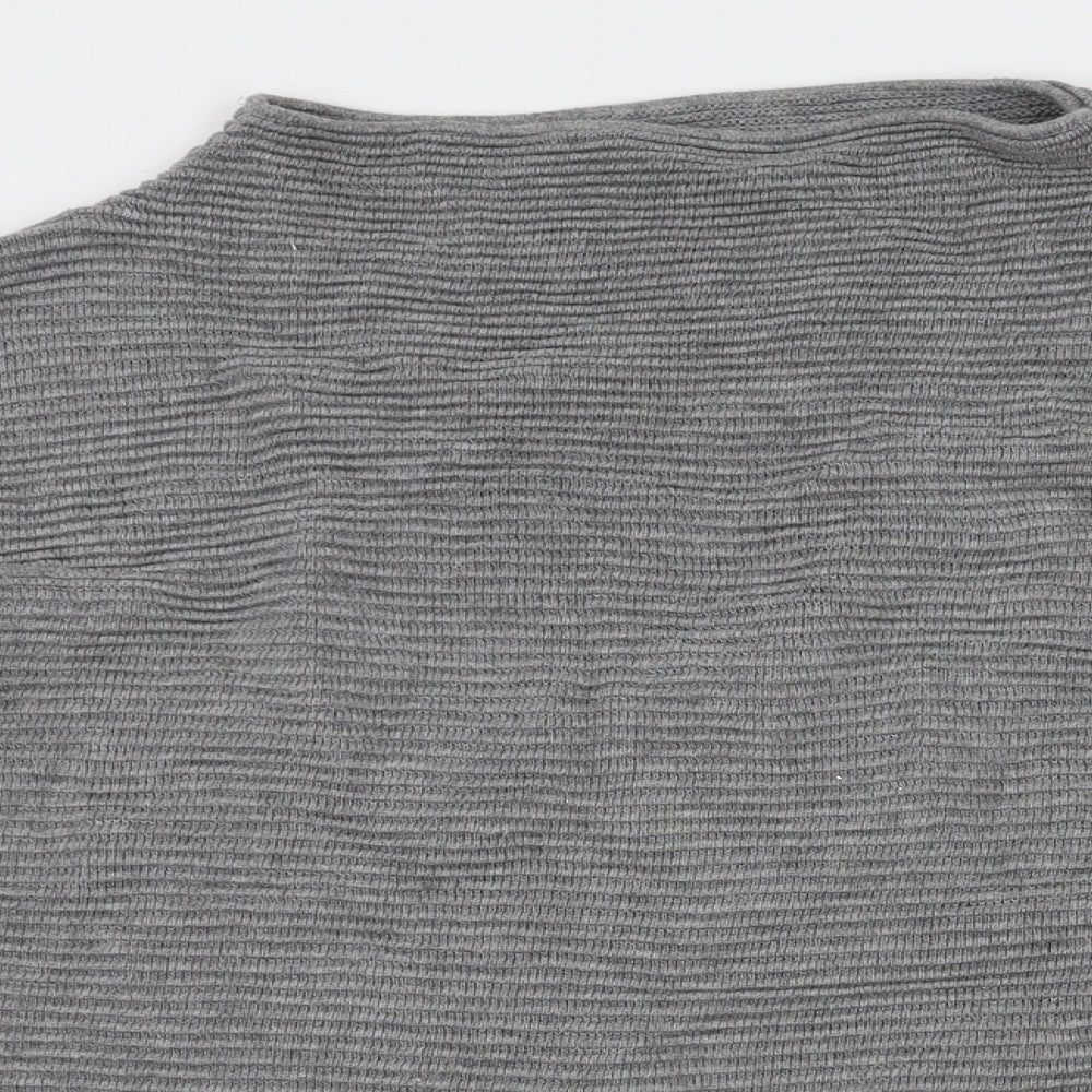 H&M Womens Grey   Pullover Jumper Size M