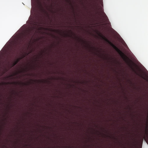 Cedar Wood State Mens Purple   Full Zip Hoodie Size XL