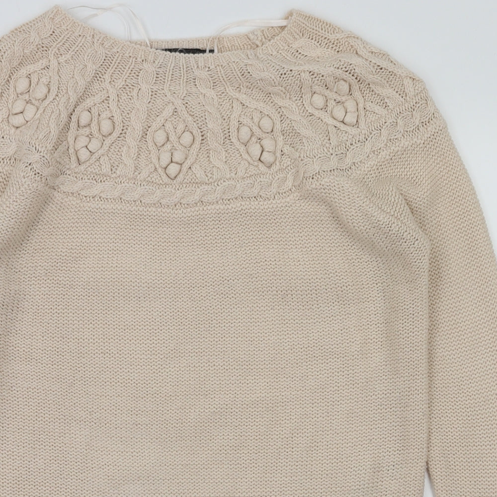 Dorothy Perkins Womens Pink   Pullover Jumper Size 12