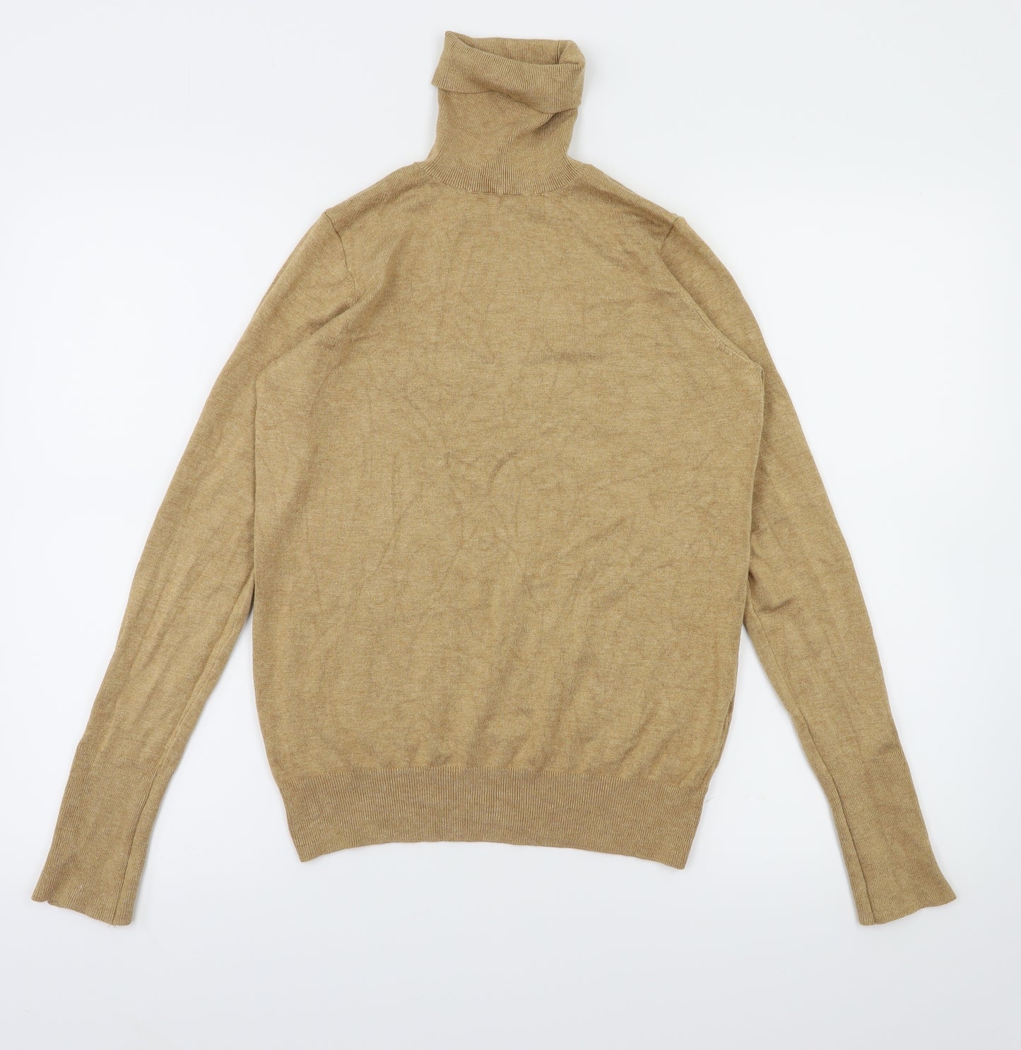 Zara Womens Beige   Basic T-Shirt Size S