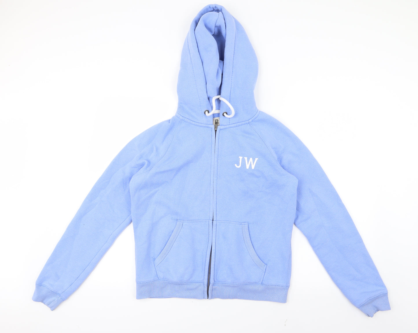 Jack Wills Womens Blue   Full Zip Hoodie Size 10