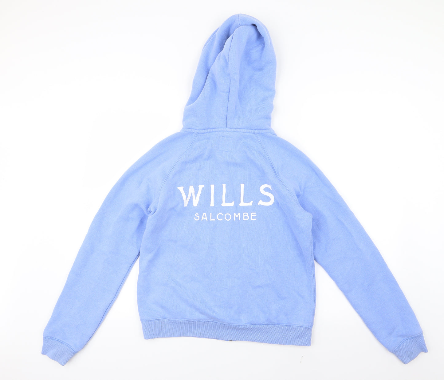 Jack Wills Womens Blue   Full Zip Hoodie Size 10
