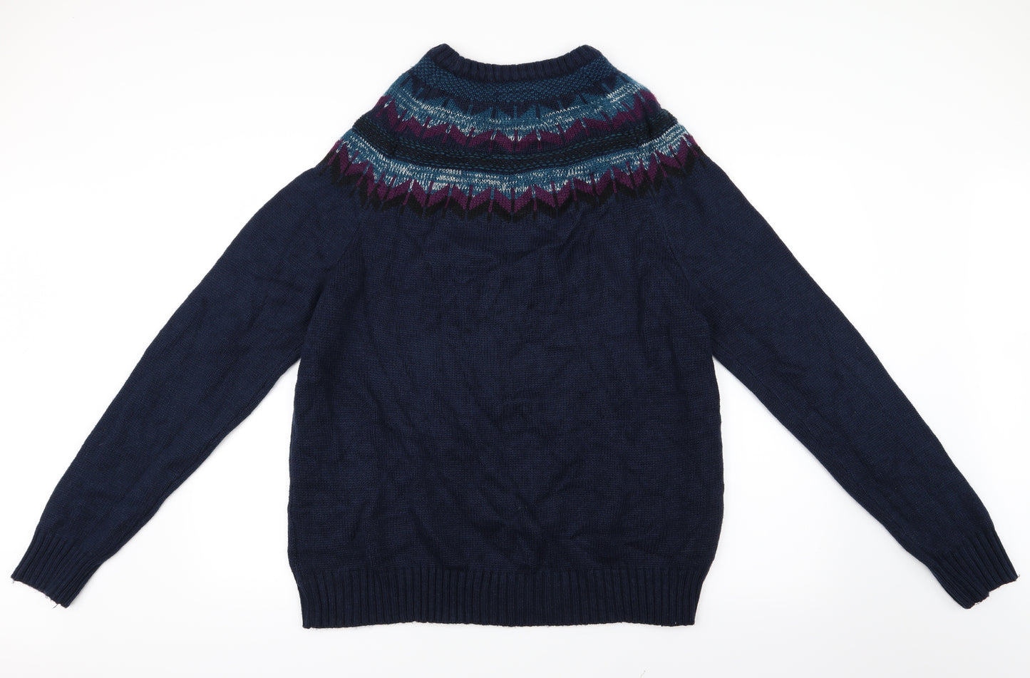 Lee Cooper Mens Blue  Knit Pullover Jumper Size XL