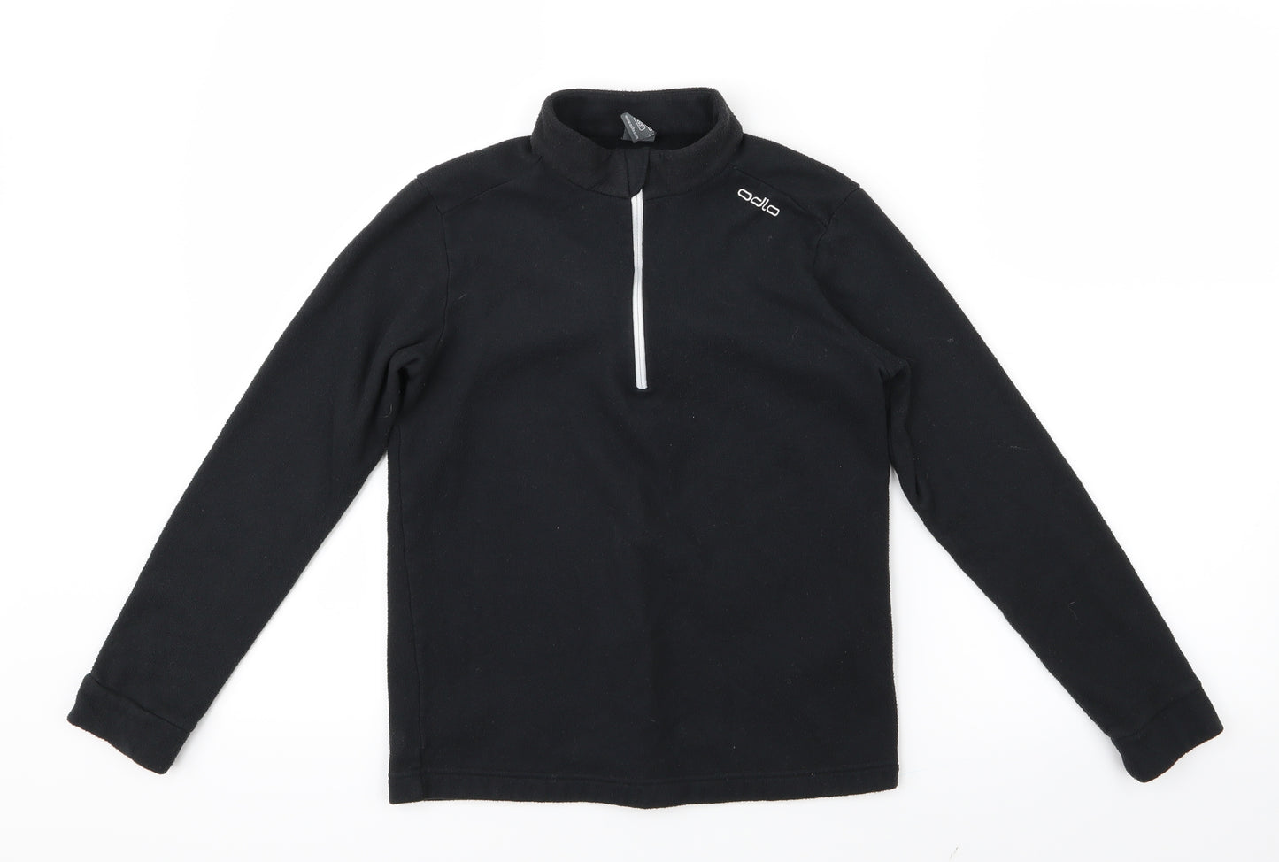 Odlo Boys Black   Jacket  Size 12 Years