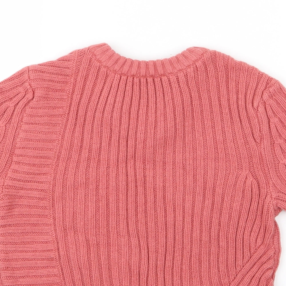 Marks and Spencer Womens Pink  Knit Pullover Jumper Size 6
