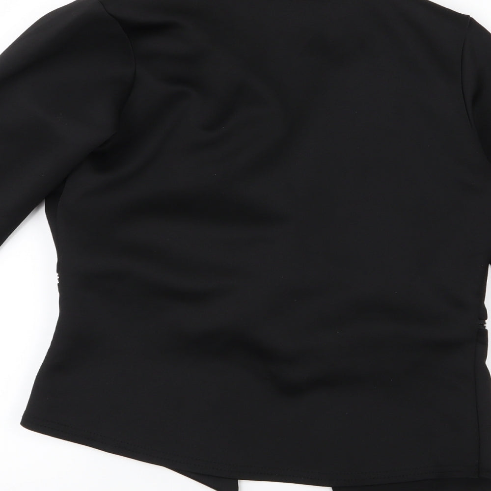 Boohoo Womens Black   Jacket  Size 10
