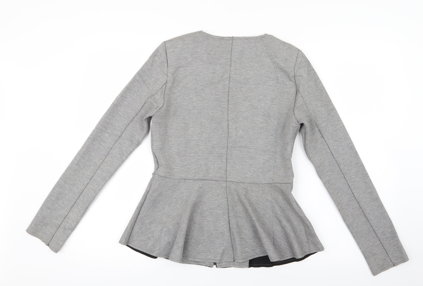 Topshop Womens Grey   Jacket  Size 10