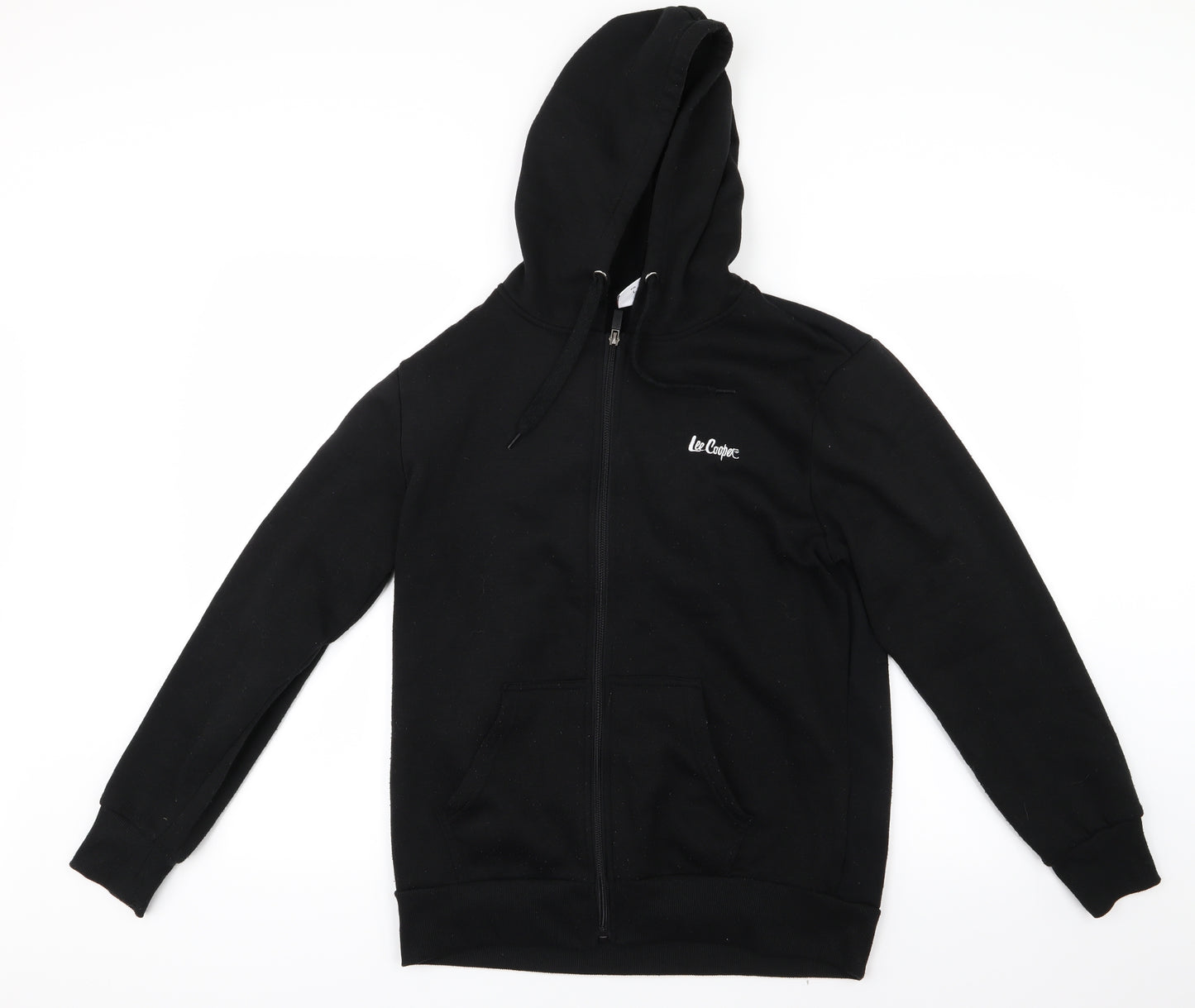 Lee Cooper Womens Black   Full Zip Hoodie Size 12