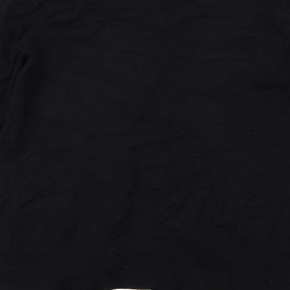 F&F Womens Black  Knit Cardigan Jumper Size 10