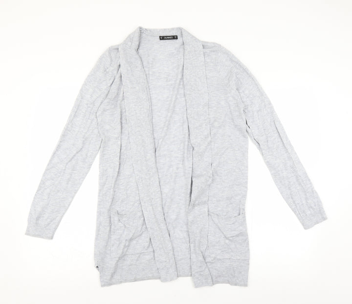 Dunnes Stores Womens Grey   Cardigan Jumper Size M