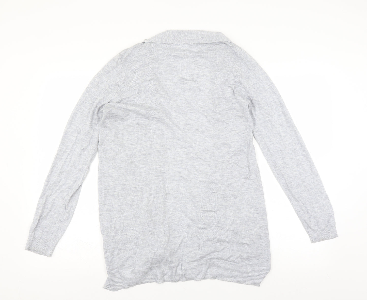 Dunnes Stores Womens Grey   Cardigan Jumper Size M