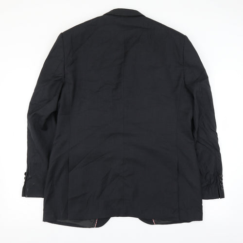 Howick Mens Black   Jacket Suit Jacket Size 42