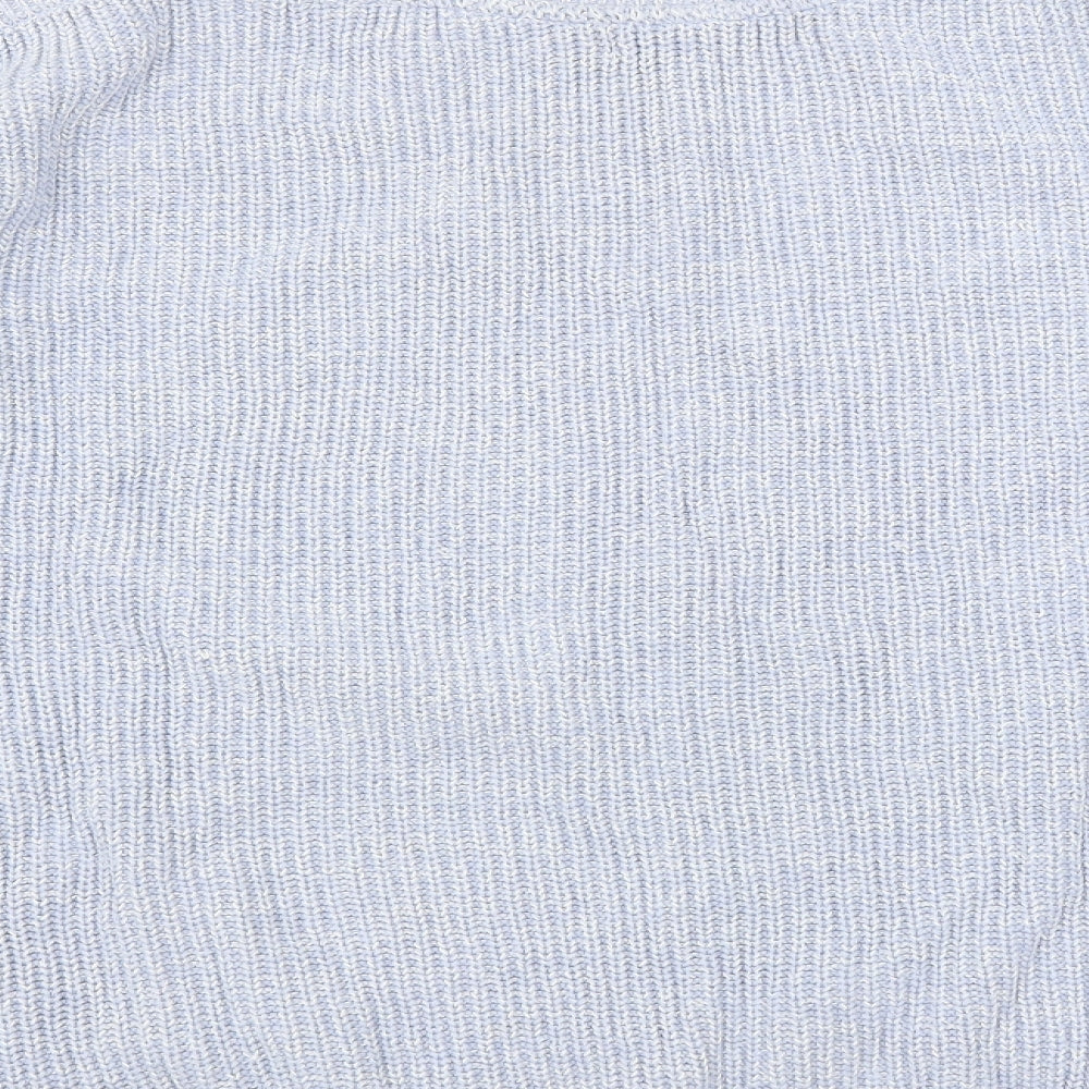 Marks and Spencer Womens Blue   Pullover Jumper Size L