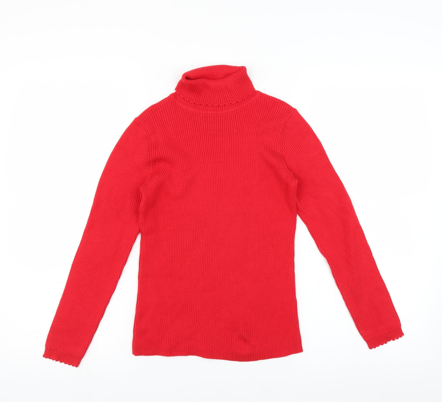 George Girls Red   Pullover Jumper Size 9-10 Years
