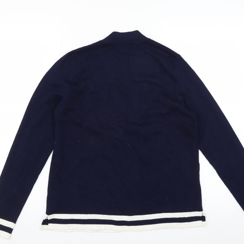 M&Co Womens Blue   Cardigan Jumper Size 12