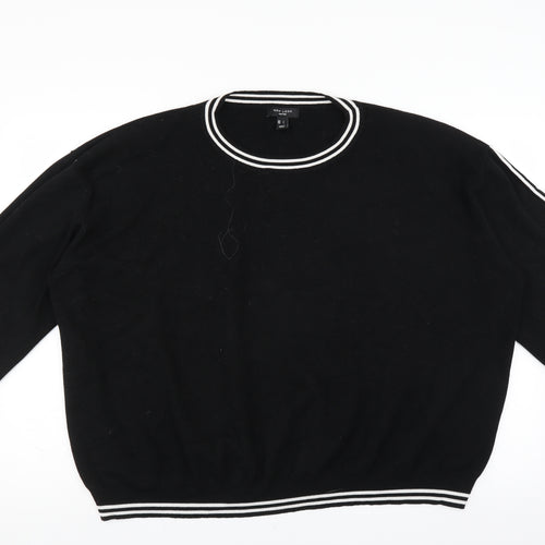 New Look Womens Black   Pullover Jumper Size L