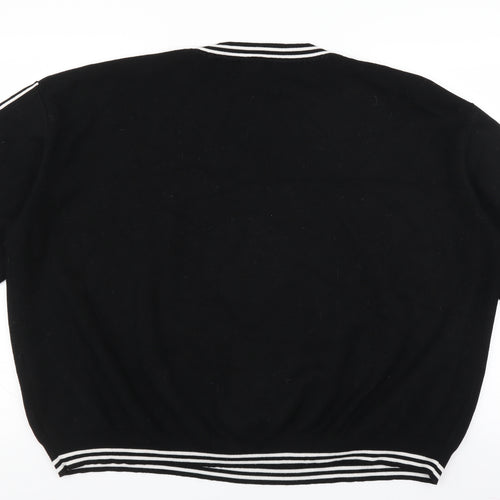New Look Womens Black   Pullover Jumper Size L