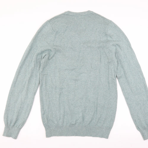 Marks and Spencer Mens Green   Pullover Jumper Size S