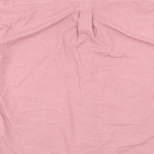 Cotton Traders Mens Pink    Button-Up Size M