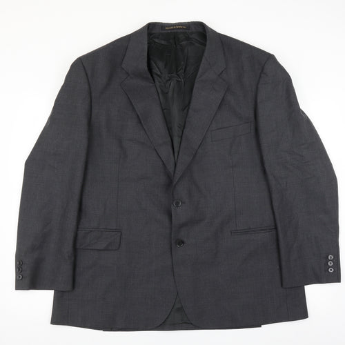 Marks and Spencer Mens Grey   Jacket Suit Jacket Size 46