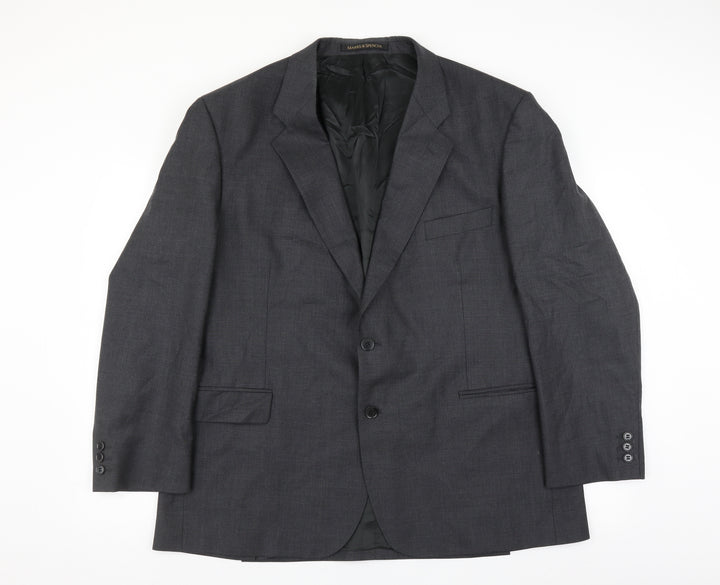 Marks and Spencer Mens Grey Jacket Suit Jacket Size 46