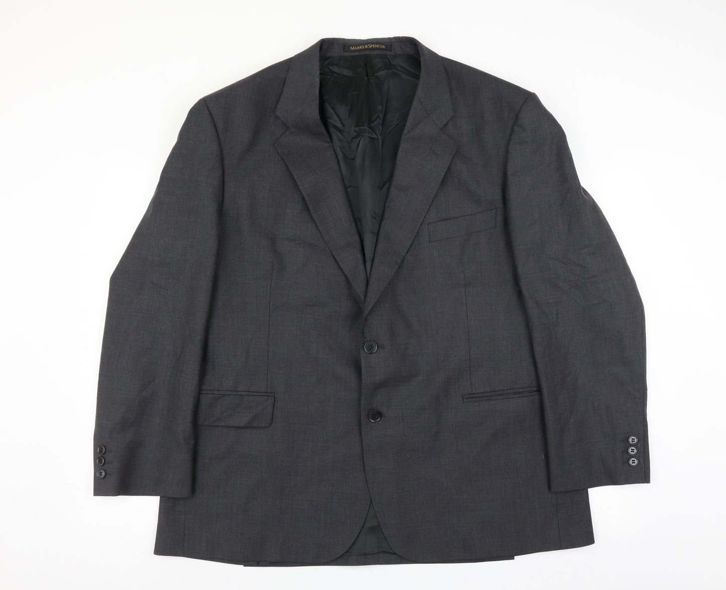 Marks and Spencer Mens Grey   Jacket Suit Jacket Size 46