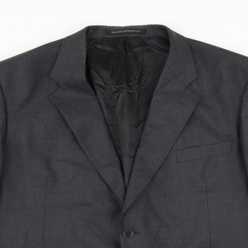 Marks and Spencer Mens Grey   Jacket Suit Jacket Size 46