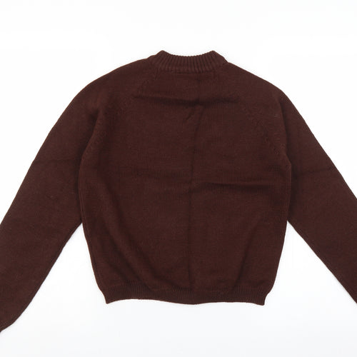 Keynote Womens Brown   Pullover Jumper Size 6