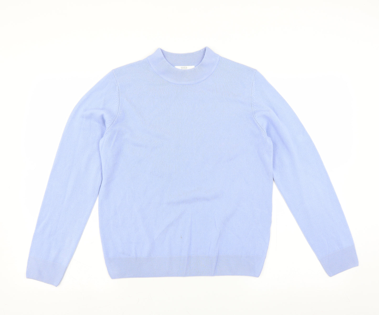 Marks and Spencer Womens Blue   Pullover Jumper Size 14