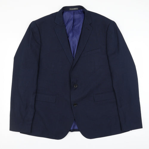 Primark Mens Blue   Jacket Suit Jacket Size 48