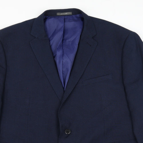 Primark Mens Blue   Jacket Suit Jacket Size 48