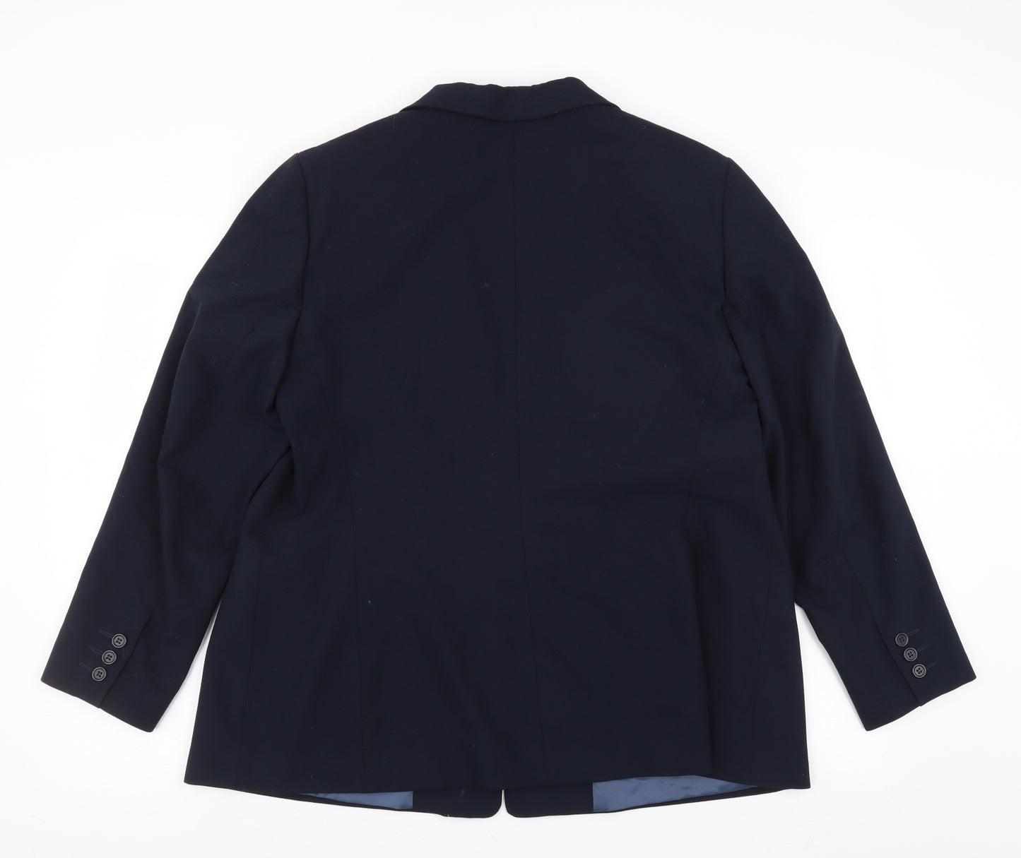 Preworn Mens Blue   Jacket Suit Jacket Size 40