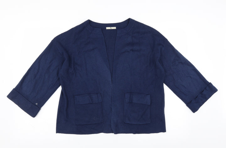 Sainsburys Womens Blue Cardigan Jumper Size 10