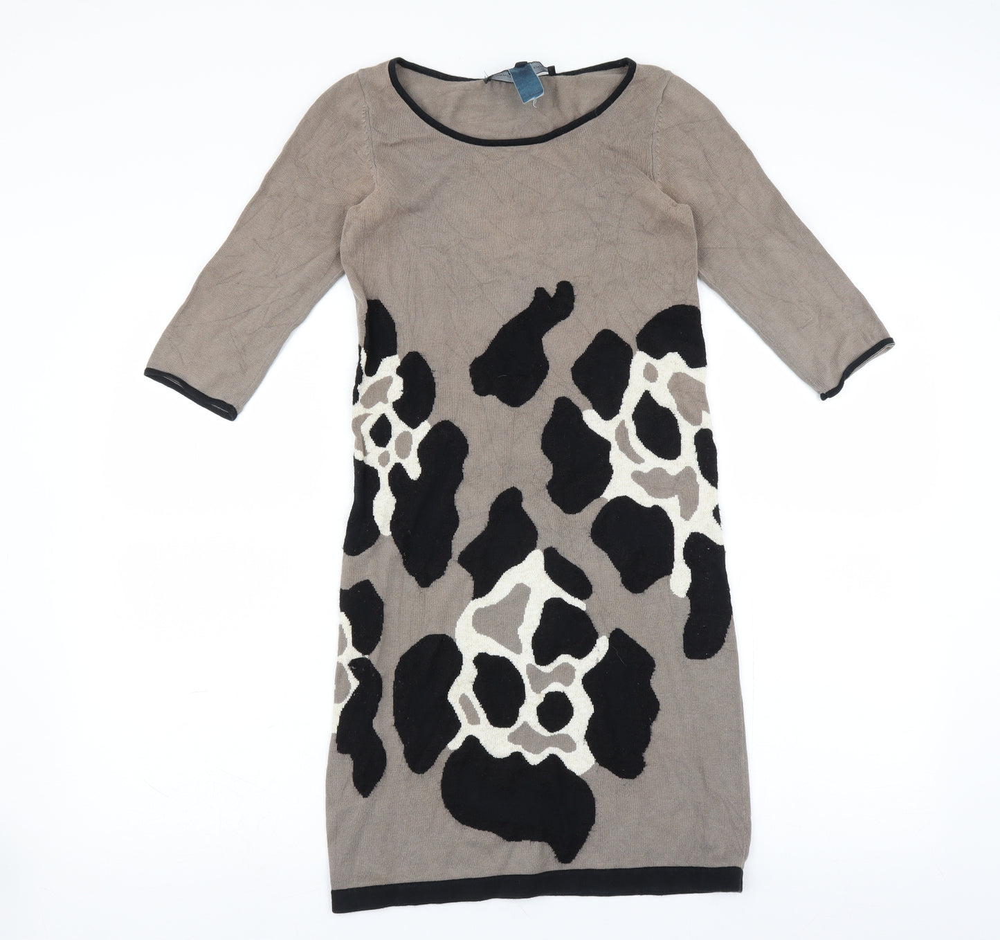 French Connection Womens Brown   Jumper Dress  Size XS