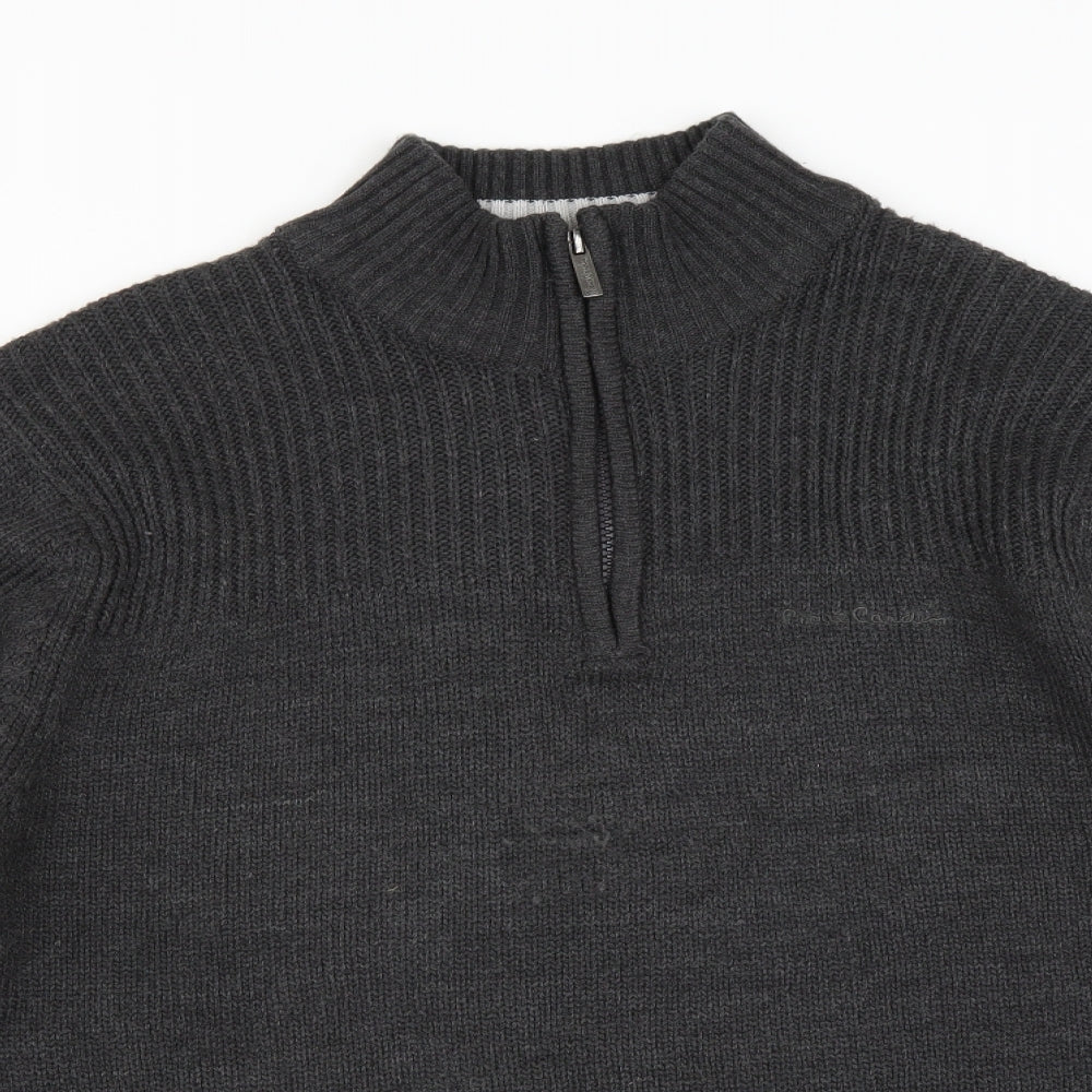 Pierre Cardin Mens Grey   Pullover Jumper Size XL