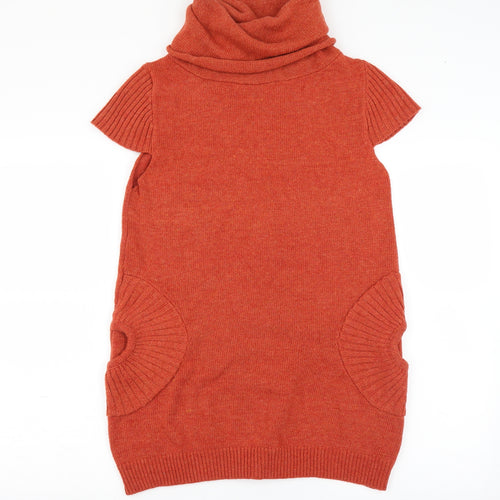 Izabel Womens Orange   Jumper Dress  Size L
