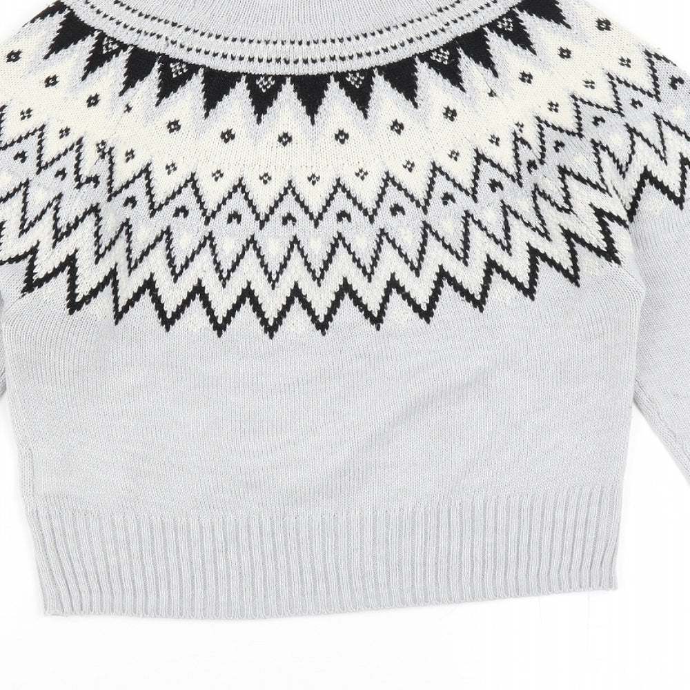 Divided by H&M Womens Grey   Pullover Jumper Size XS  - christmas jumper