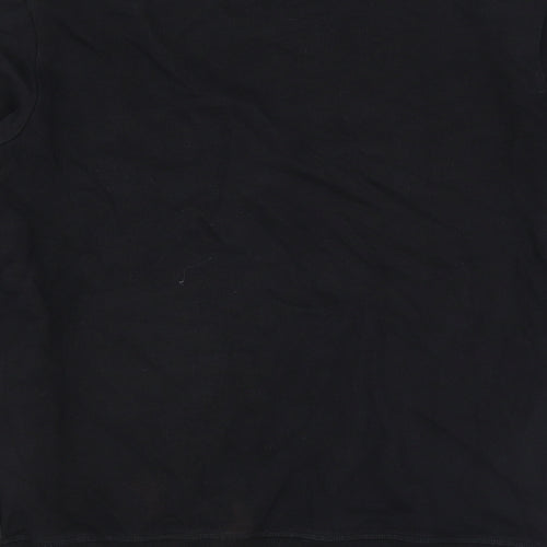 NEXT Mens Black   Pullover Sweatshirt Size M  - if lost return to babe