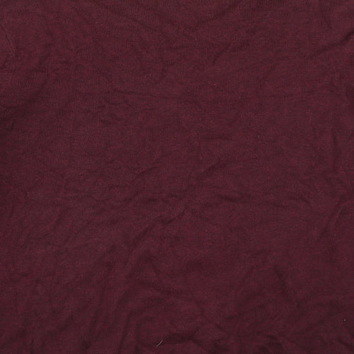 George Mens Purple   Pullover Jumper Size XL  - burgundy