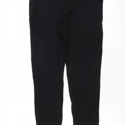Papaya Womens Black   Trousers  Size 12 L26 in