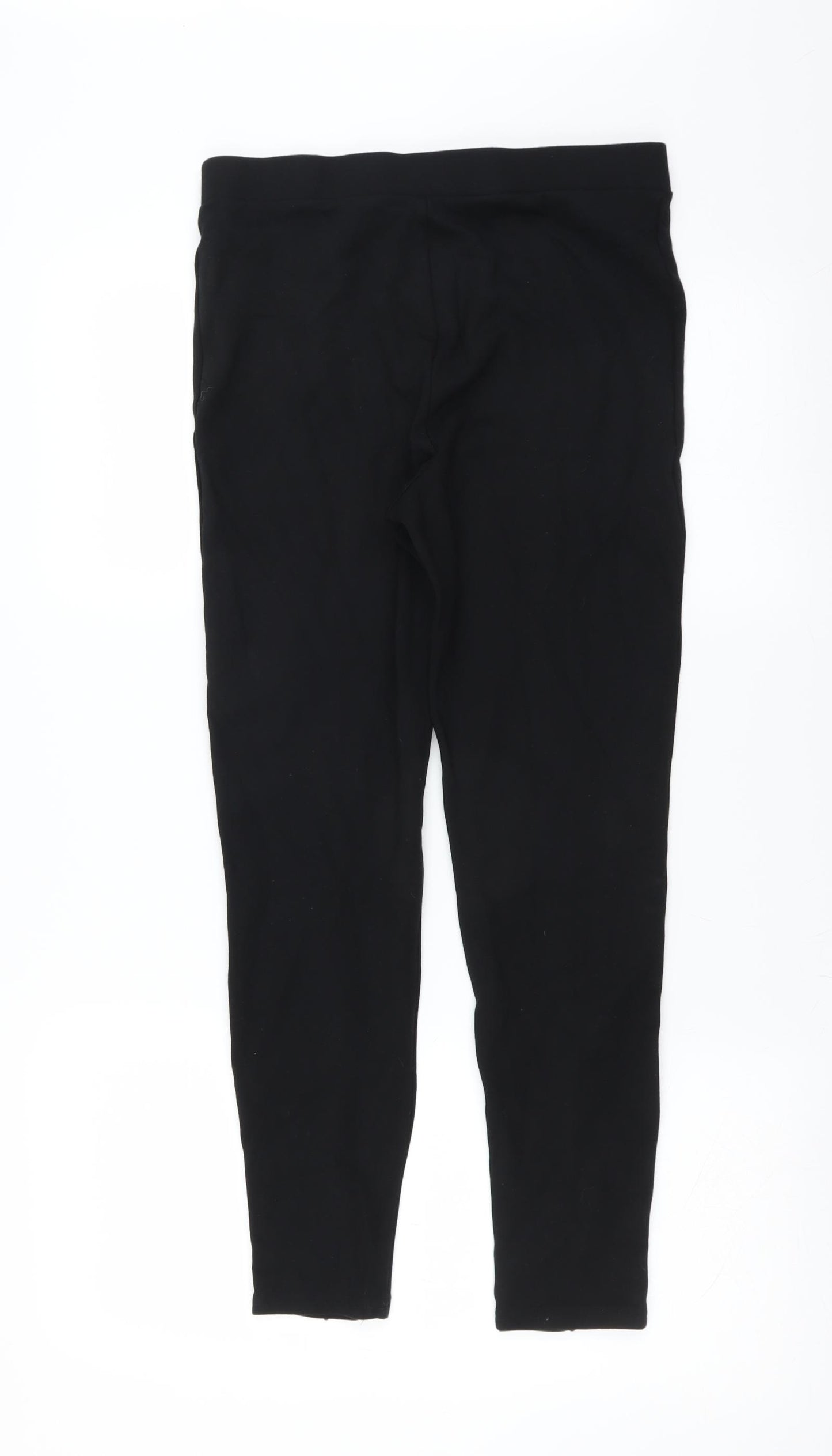 Papaya Womens Black   Trousers  Size 12 L26 in