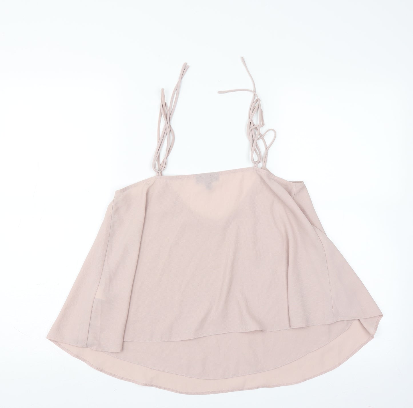 Topshop Womens Pink   Camisole Blouse Size 10