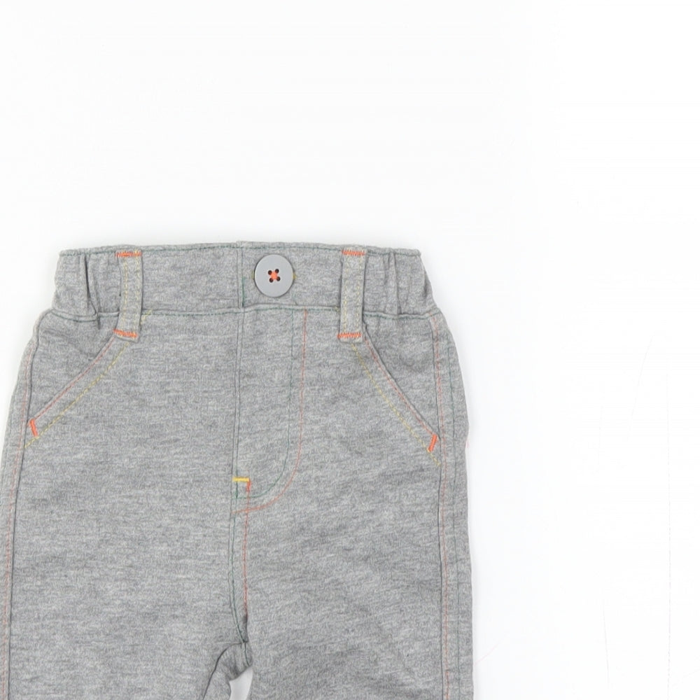 George Boys Grey   Jogger Trousers Size 0-3 Months