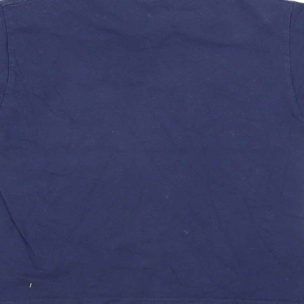 Preworn Boys Blue   Basic T-Shirt Size 5-6 Years  - HTA