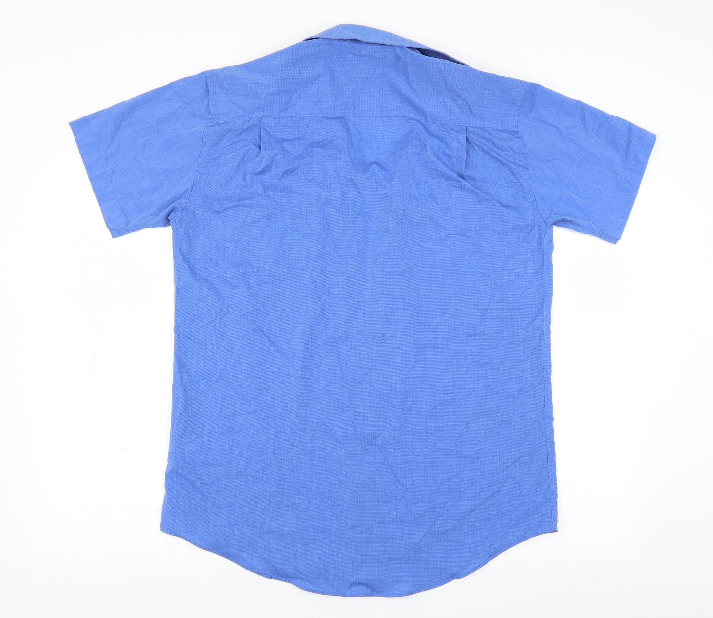 Cedar Wood State Mens Blue    Button-Up Size 15